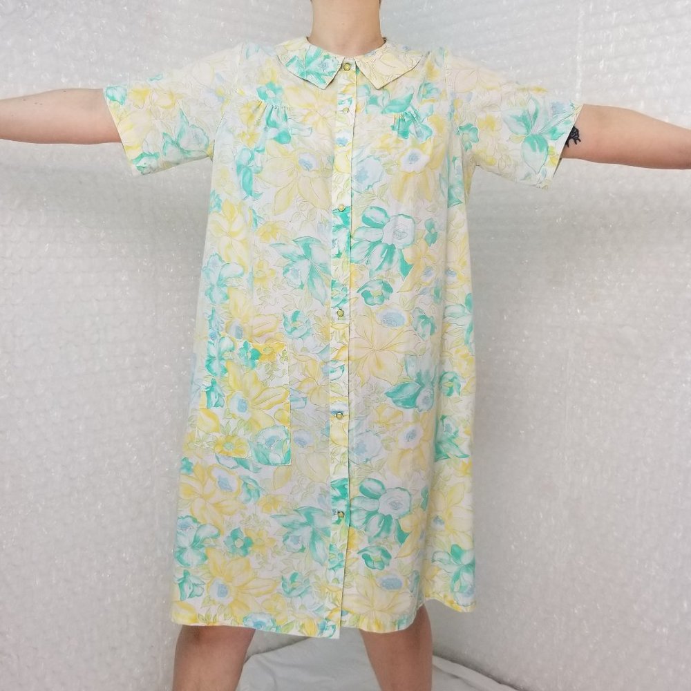 SOLD🌈1960s Sears Kozee Kasuals house dress - Picture 5 of 5